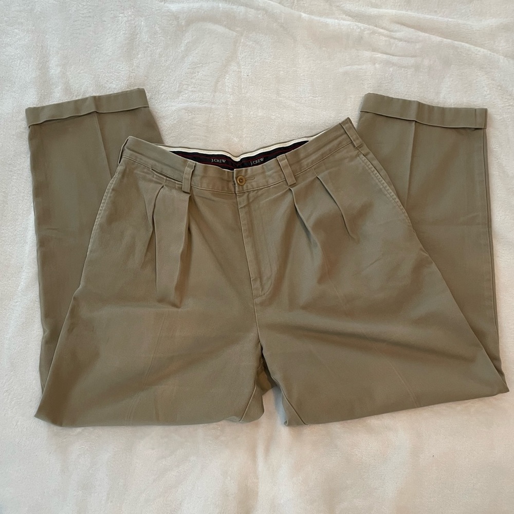 J. Crew Classic Fit Chino Mens Khaki Pants